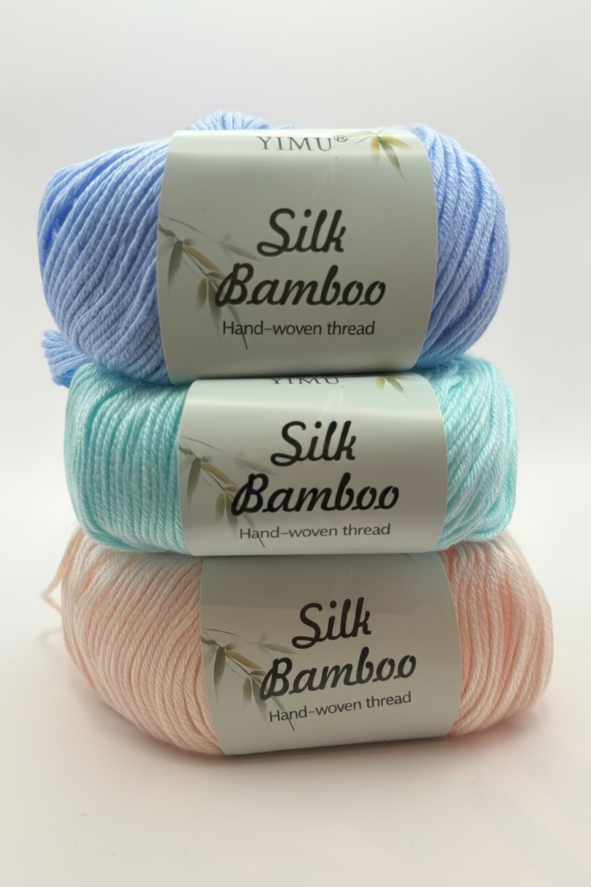Yimu Silk bamboo hand woven thread